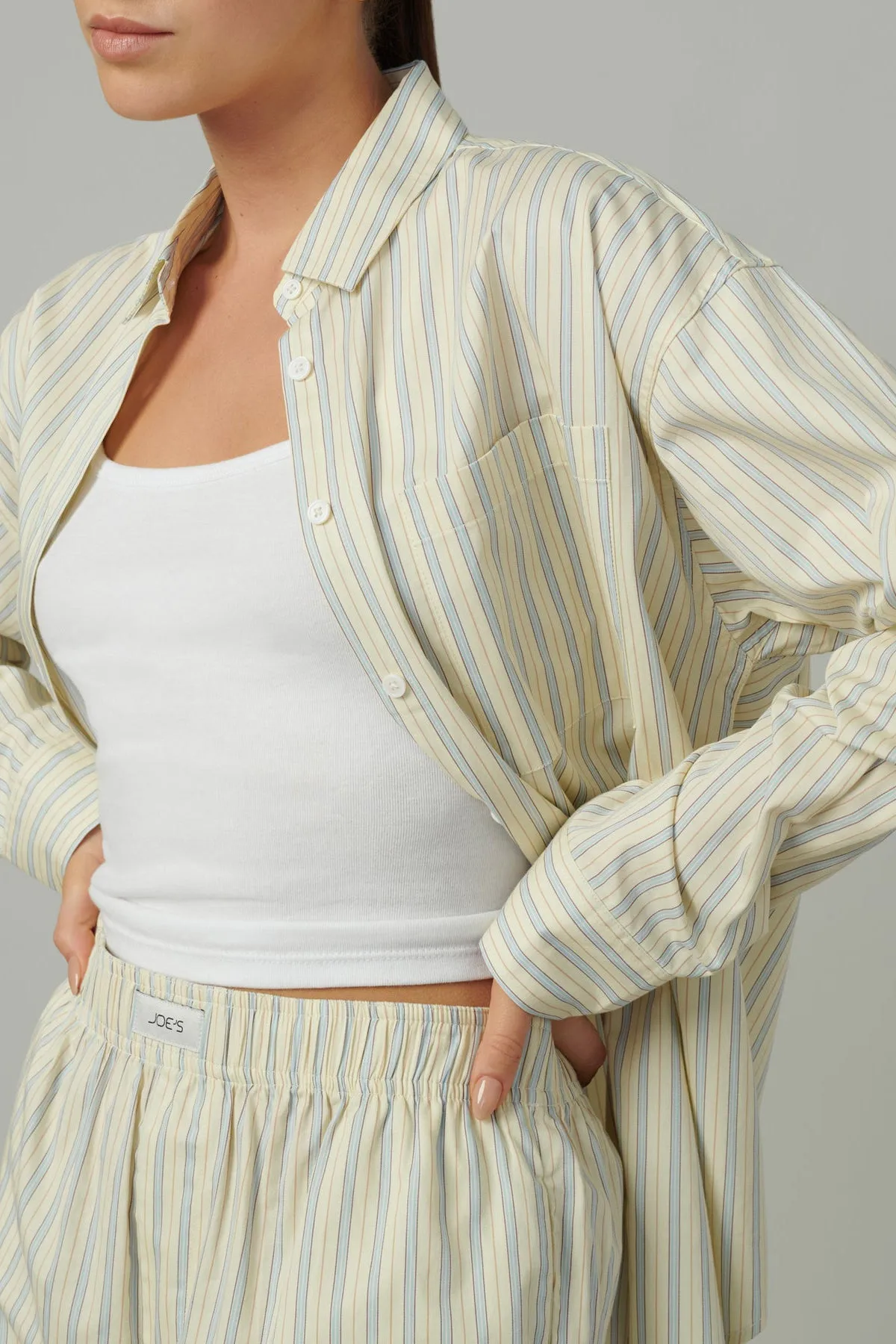 The Boyfriend Button Down Shirt sold by French Cuff product image thumbnail 3