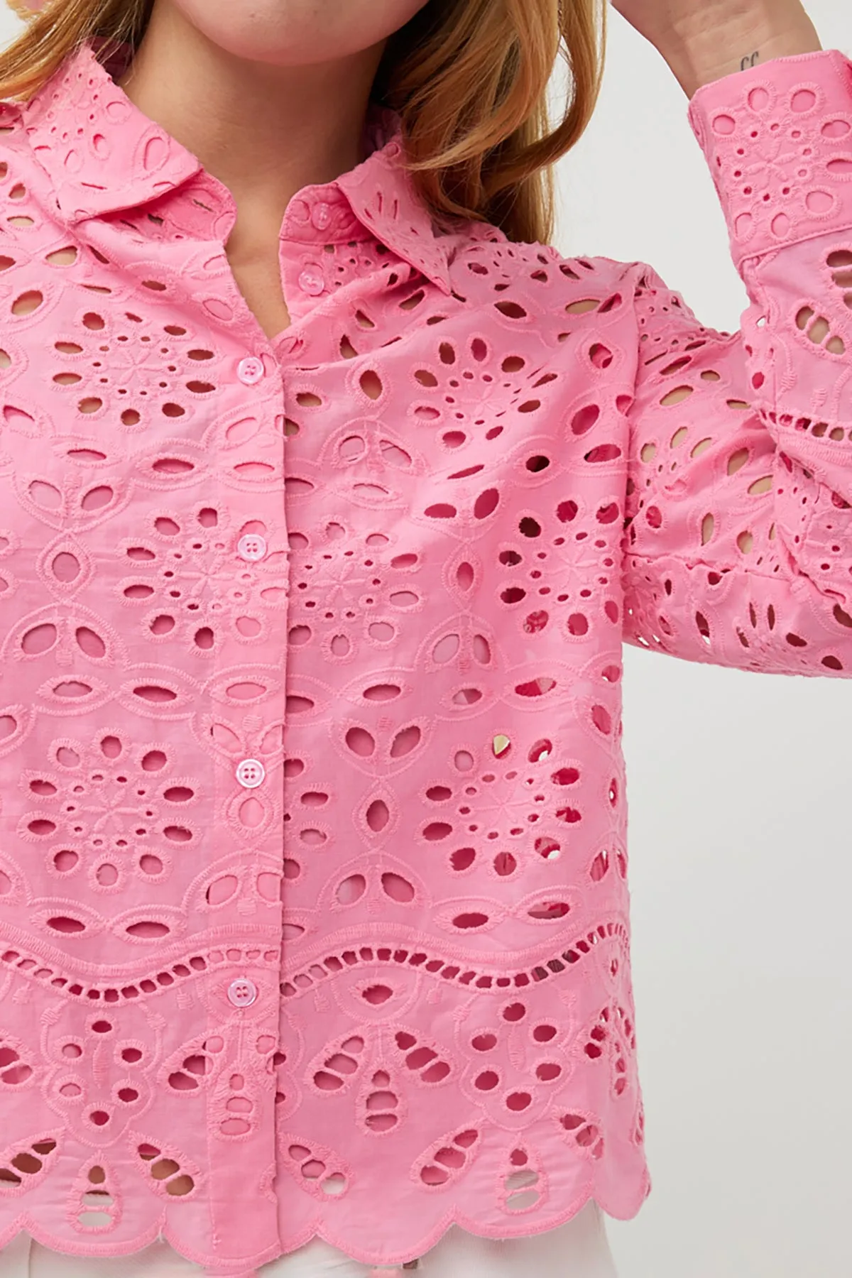 Embroidery Anglaise Blouse sold by French Cuff product image thumbnail 4