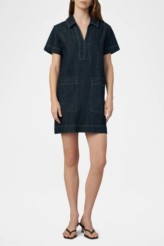 The Lillian Denim Dress sold by French Cuff