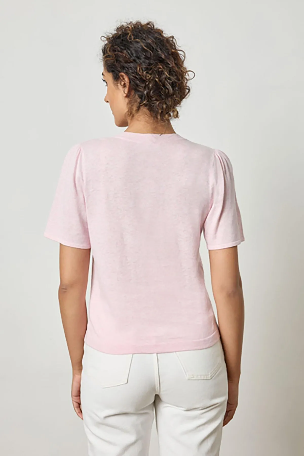 Short Sleeve V-Neck Sweater sold by French Cuff product image thumbnail 2