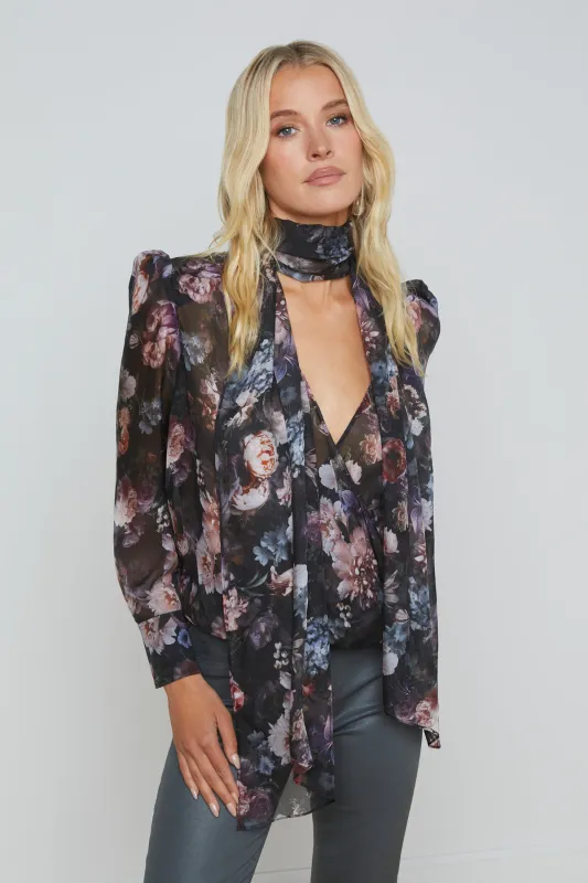 Cambria with Removable Tie Neck Blouse sold by French Cuff