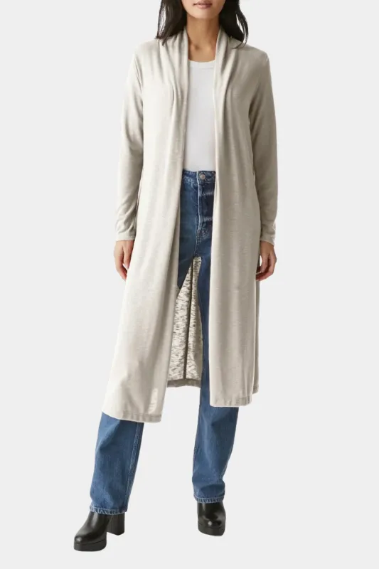Izzy Longline Open Cardigan sold by French Cuff