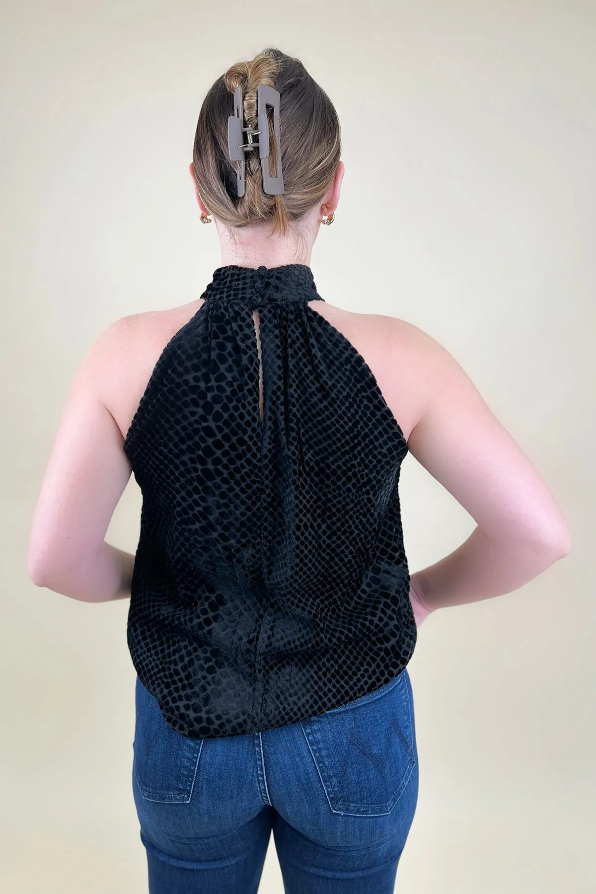 Lili Turtleneck Sleeveless sold by French Cuff product image thumbnail 3