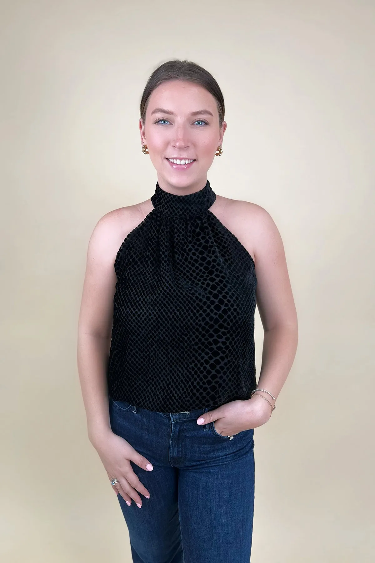 Lili Turtleneck Sleeveless sold by French Cuff