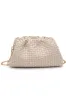 Tate Woven Frame Clutch sold by French Cuff