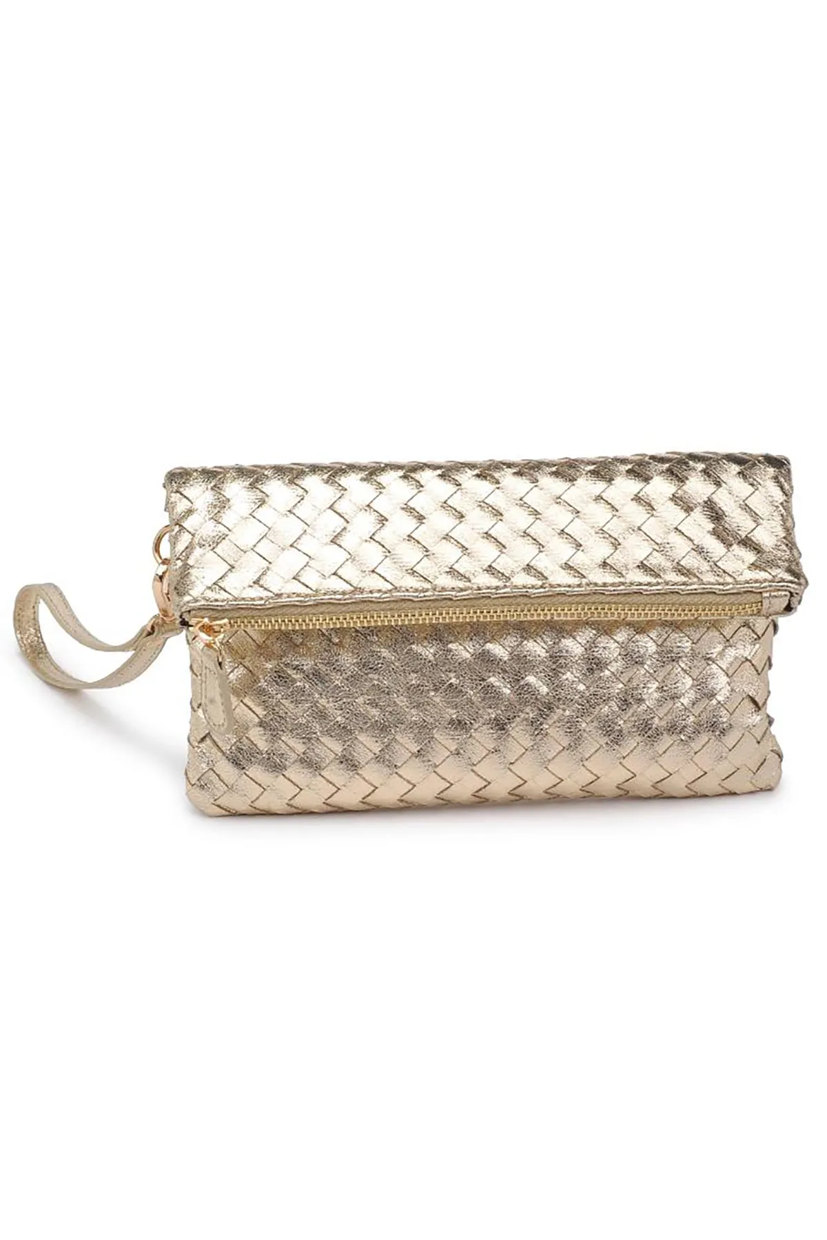 Aria Woven Wristlet Clutch sold by French Cuff product image thumbnail 4