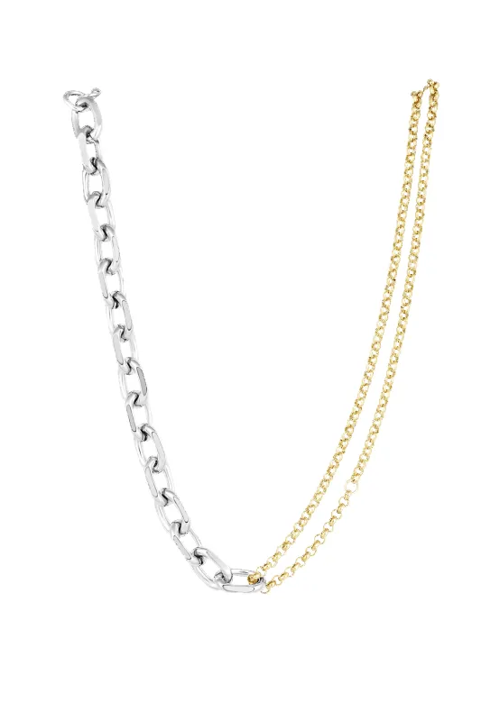 Mariana Two Tone Chain sold by French Cuff
