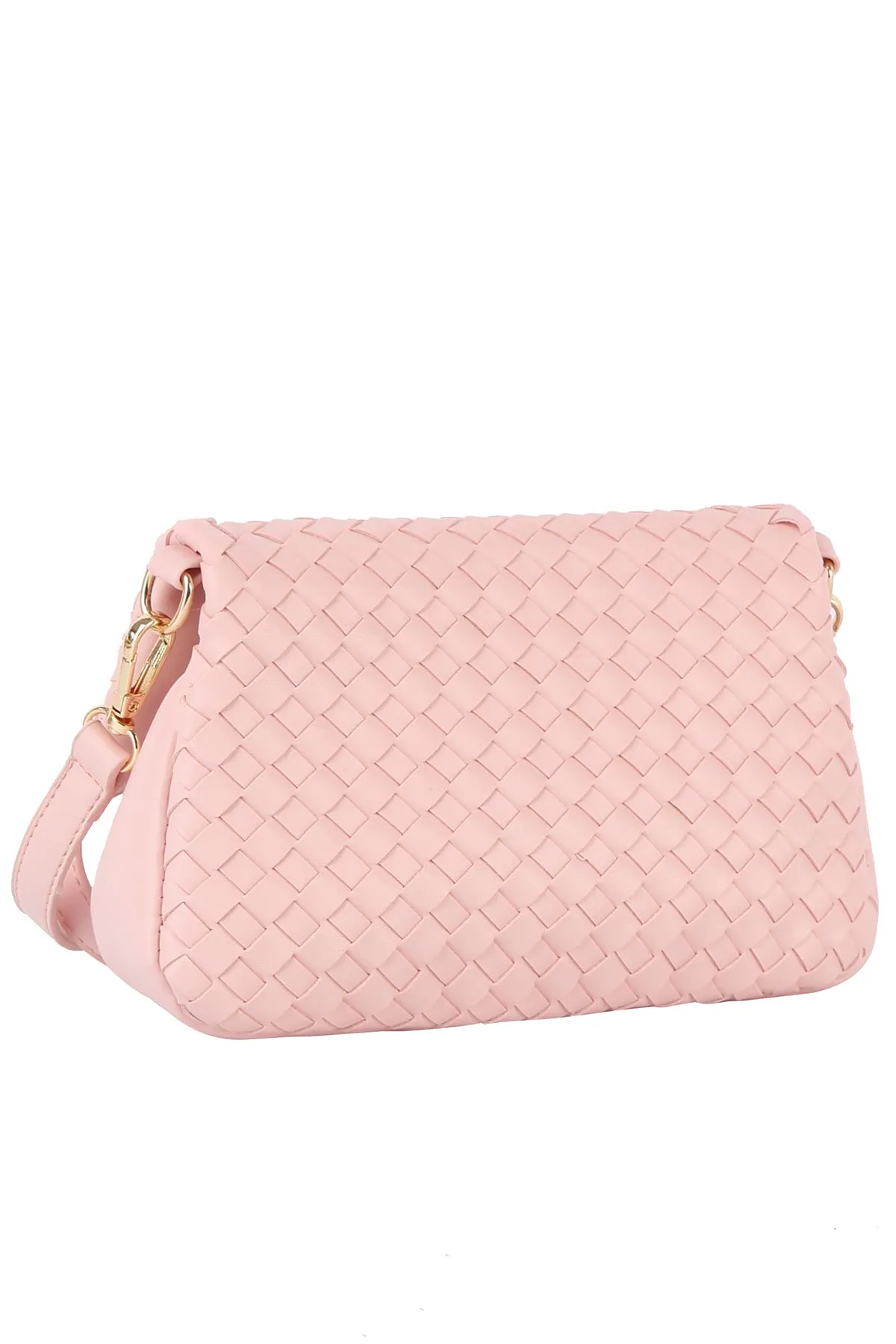 Woven Flap Over Clutch sold by French Cuff product image thumbnail 3