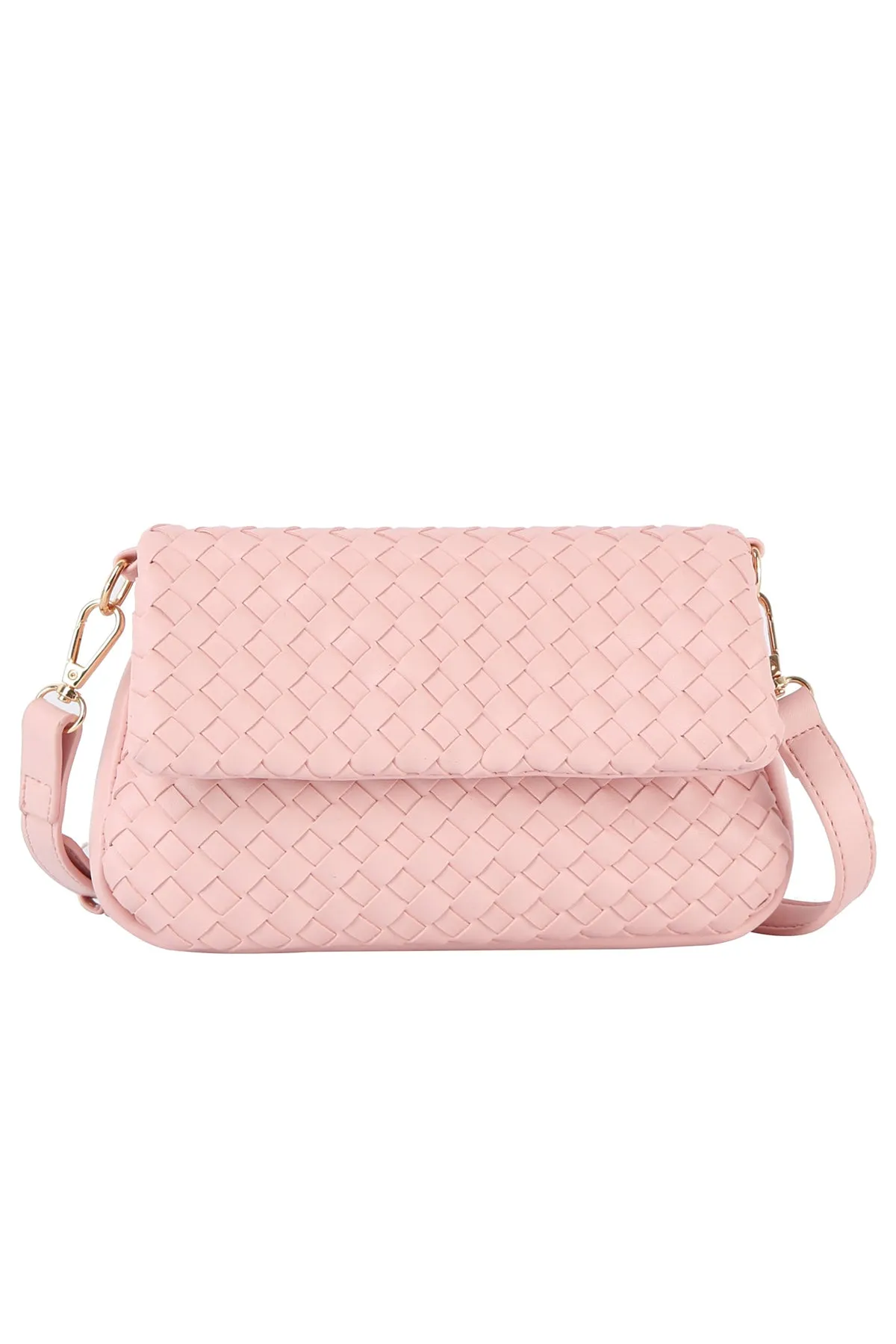 Woven Flap Over Clutch sold by French Cuff product image thumbnail 2