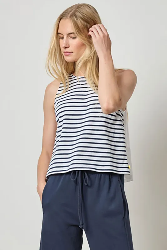 Mixed Media Tank sold by French Cuff