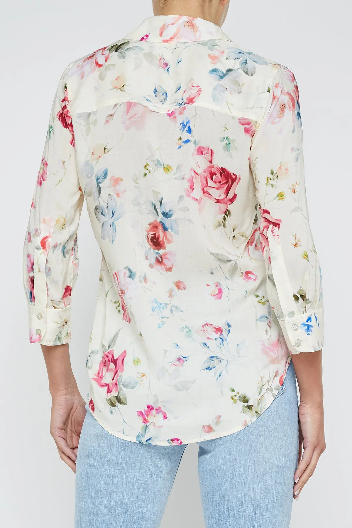 Camille 3/4 Sleeve Blouse sold by French Cuff product image thumbnail 3
