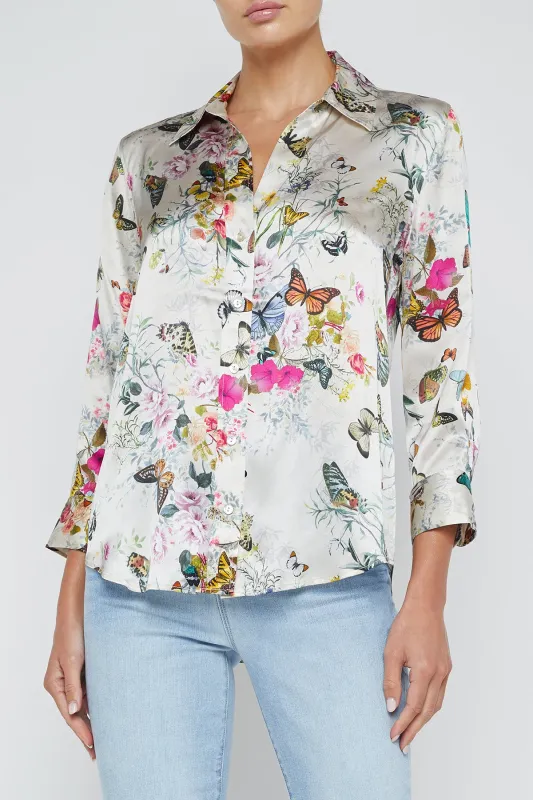 Dani 3/4 Sleeve Blouse sold by French Cuff