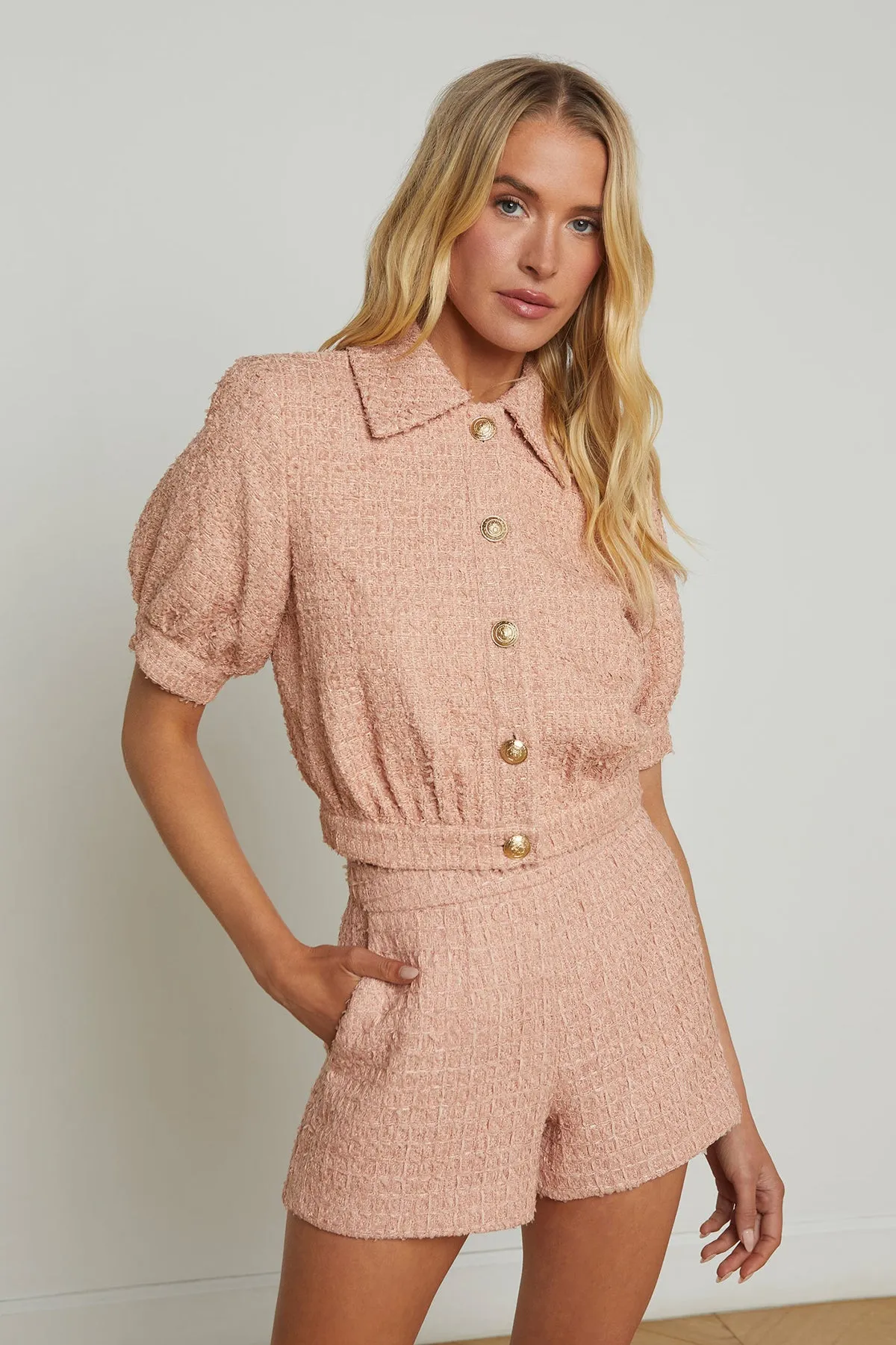 Cove Crop Shirt Sleeve Jacket sold by French Cuff product image thumbnail 2