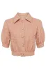 Cove Crop Shirt Sleeve Jacket sold by French Cuff