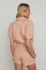Cove Crop Shirt Sleeve Jacket sold by French Cuff