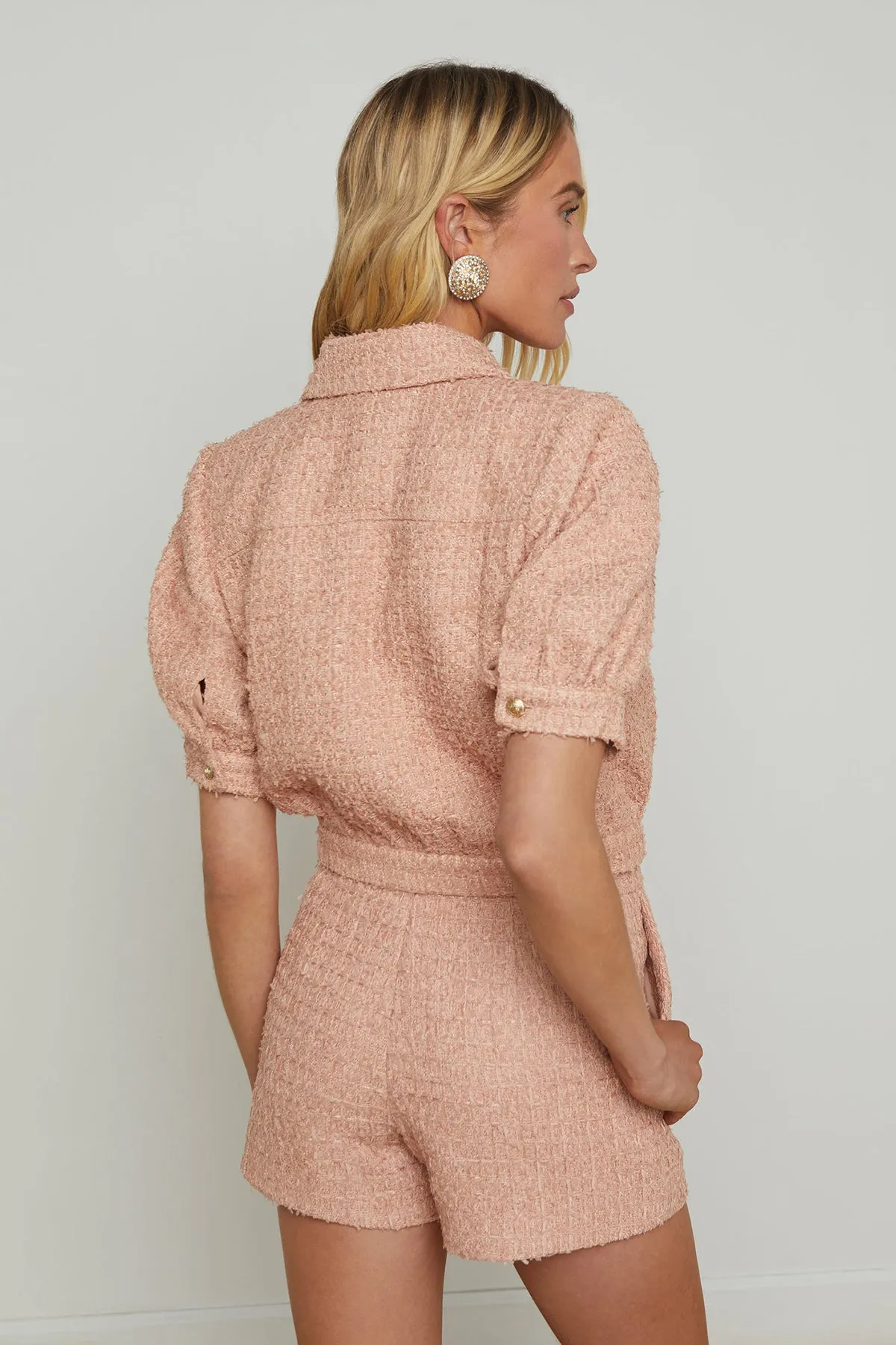 Cove Crop Shirt Sleeve Jacket sold by French Cuff product image thumbnail 3