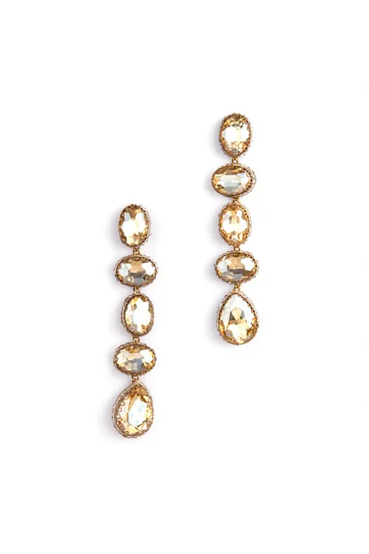 Tyra Earrings, Gold made by French Cuff