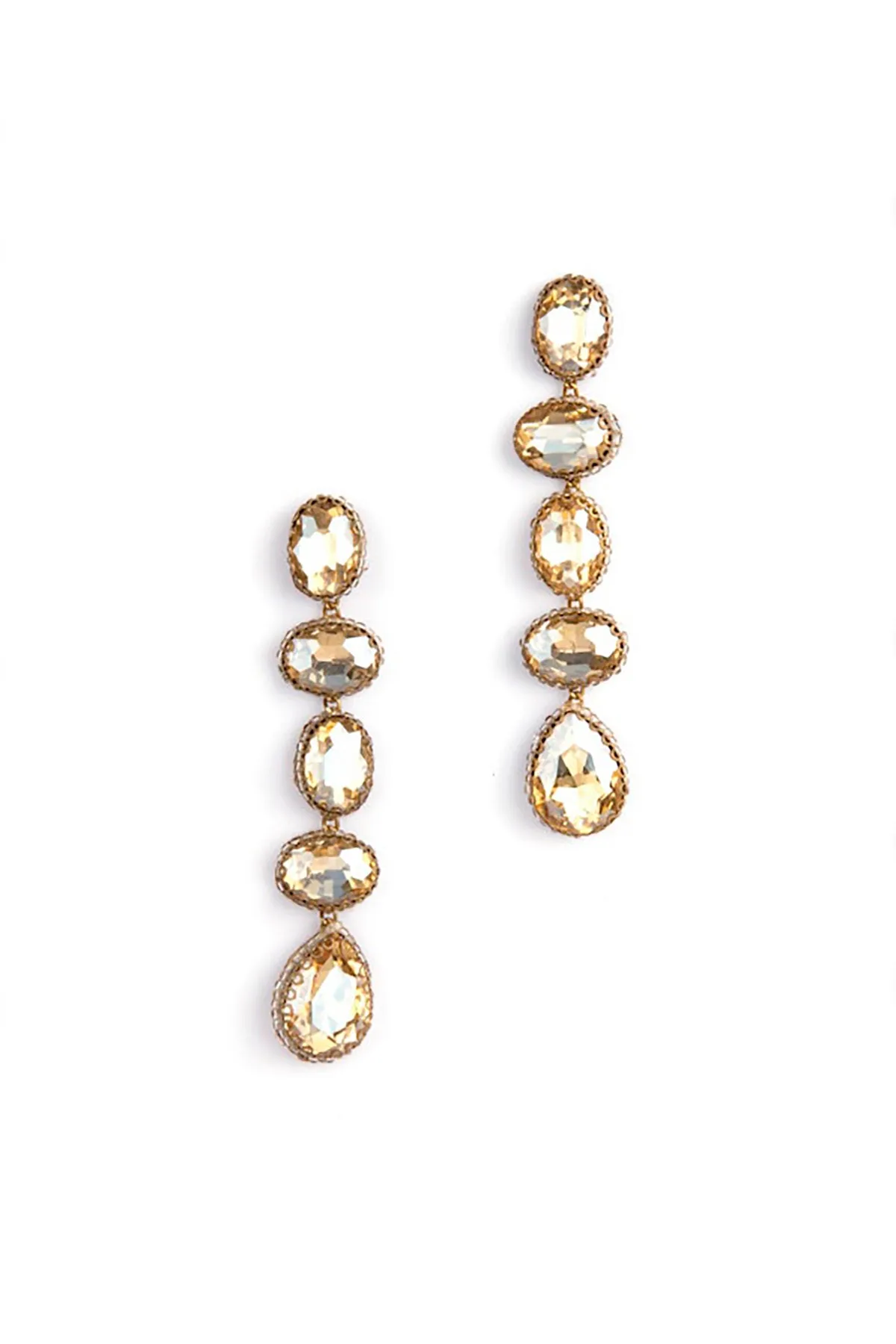 Tyra Earrings, Gold sold by French Cuff