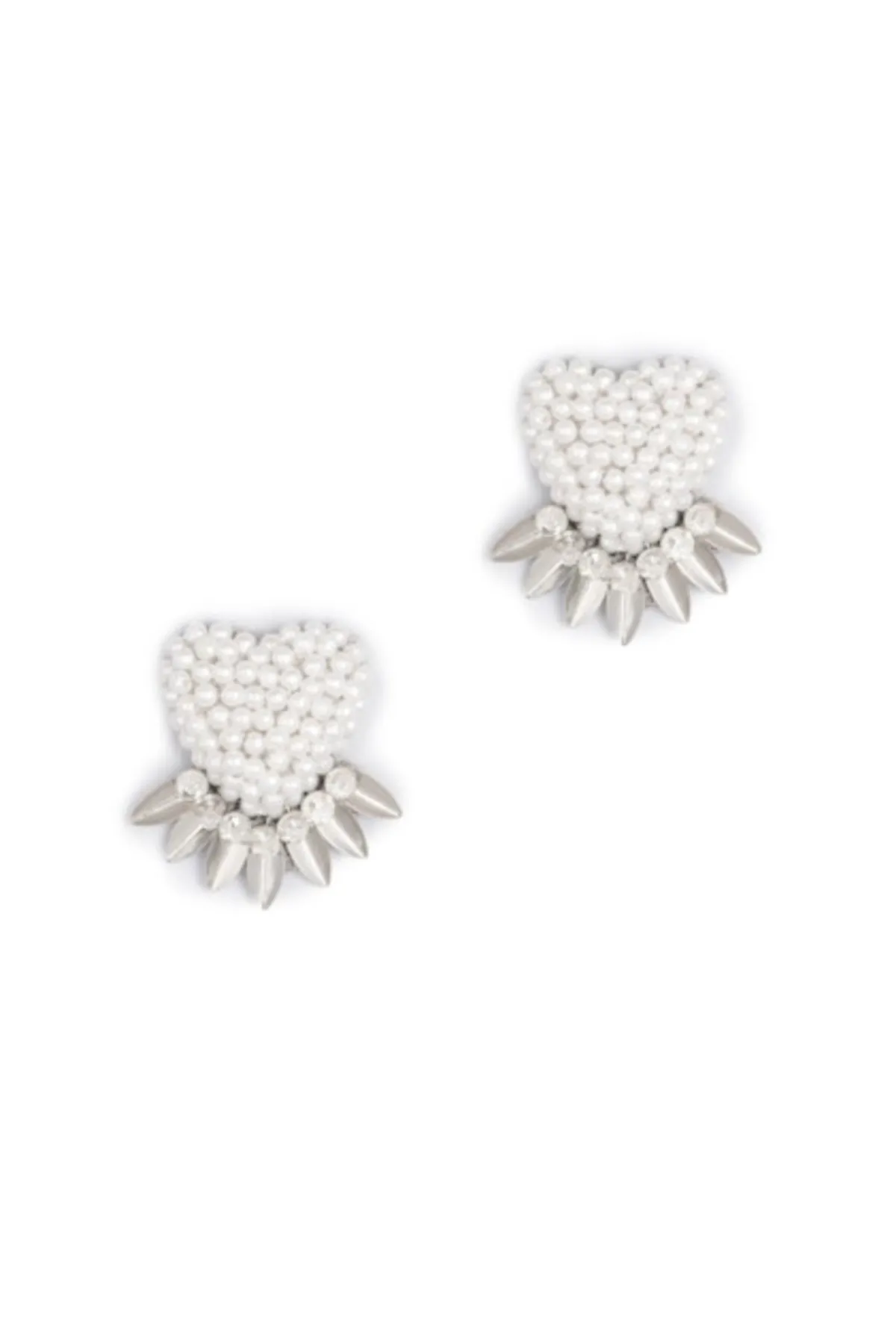 Danika Earrings, Silver sold by French Cuff