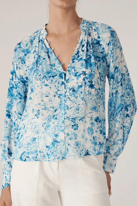 Sophia Floral Blouse sold by French Cuff