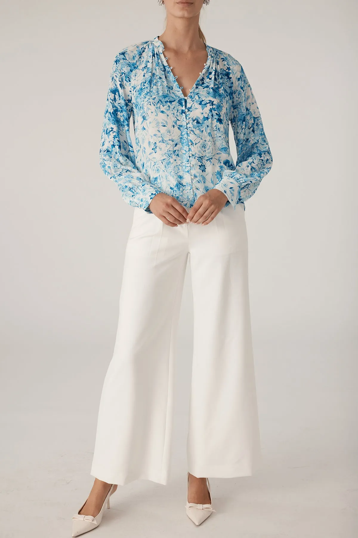 Sophia Floral Blouse sold by French Cuff product image thumbnail 3