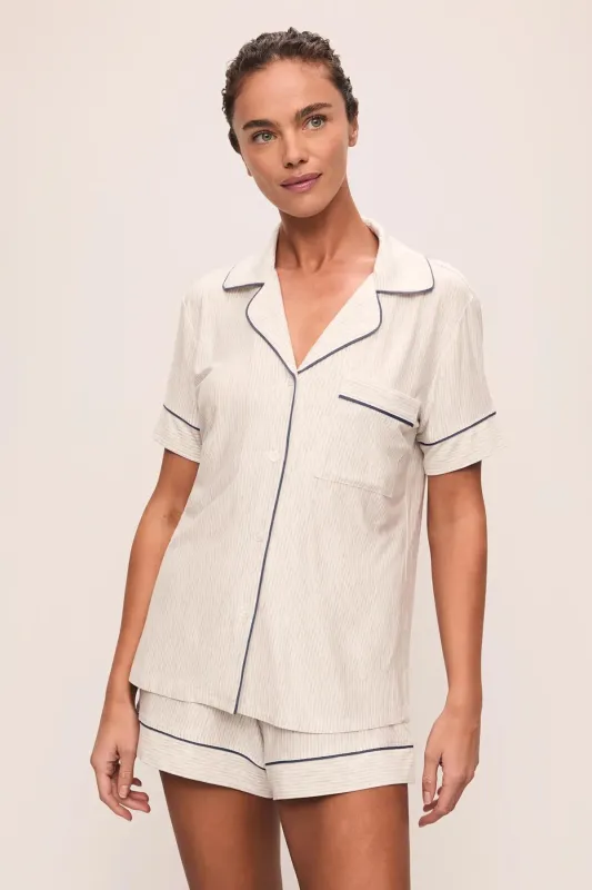Gisele Printed Relaxed Short PJ Set sold by French Cuff