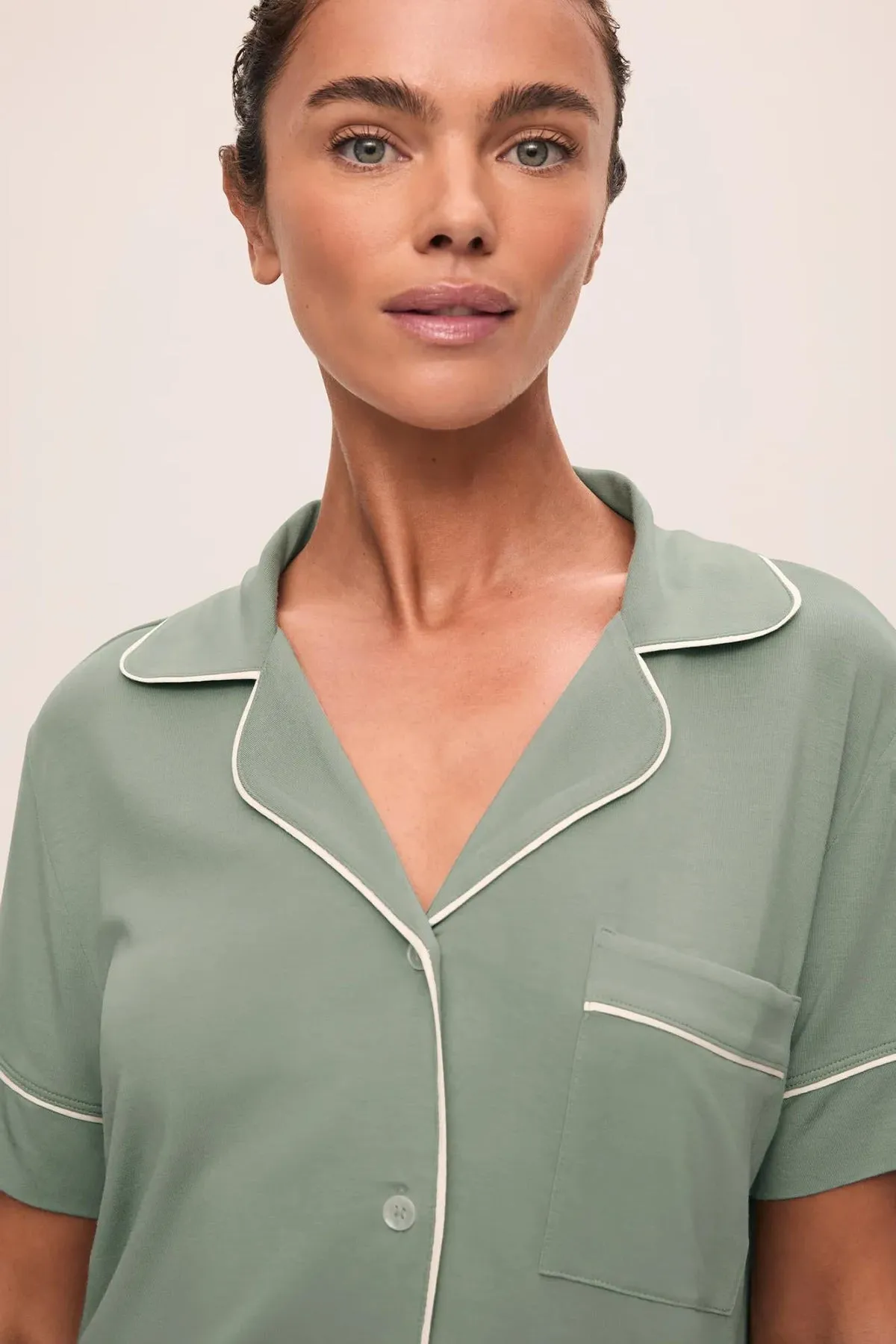 Gisele Relaxed Short PJ Set sold by French Cuff product image thumbnail 2