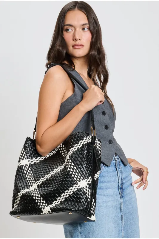 Noren Woven Hobo sold by French Cuff