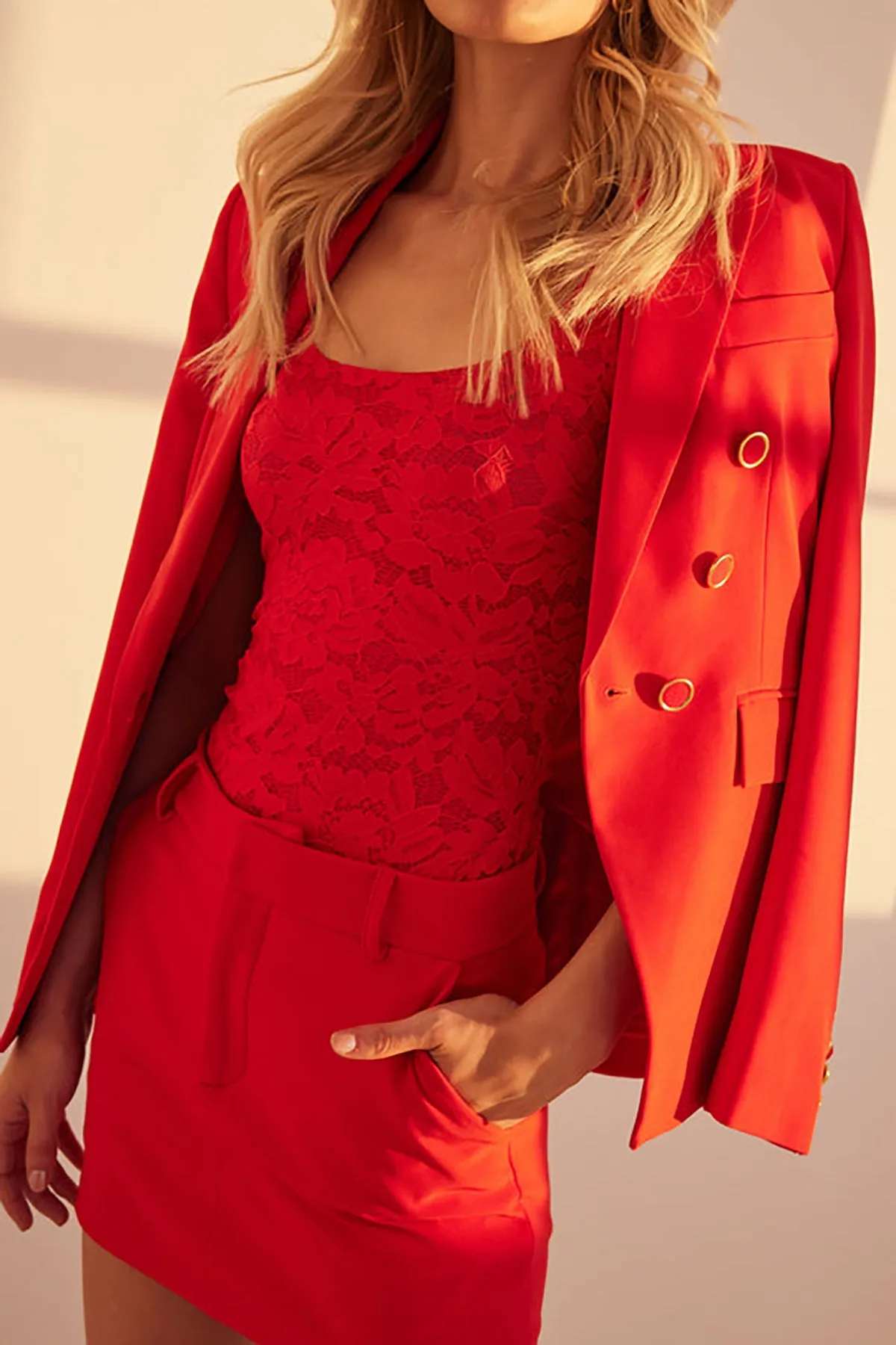 Emilio Crepe Blazer sold by French Cuff product image thumbnail 4