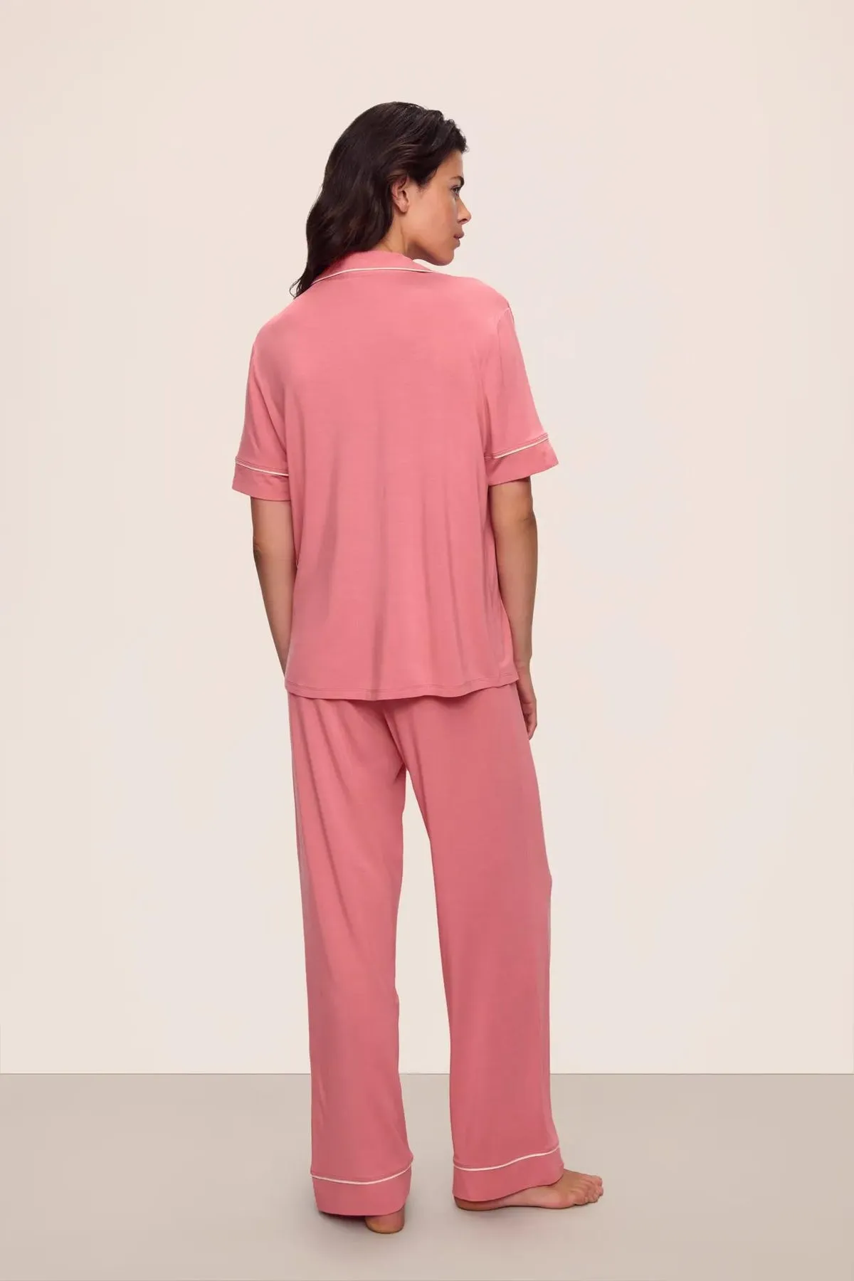 Gisele Short Sleeve Pant PJ Set sold by French Cuff product image thumbnail 3