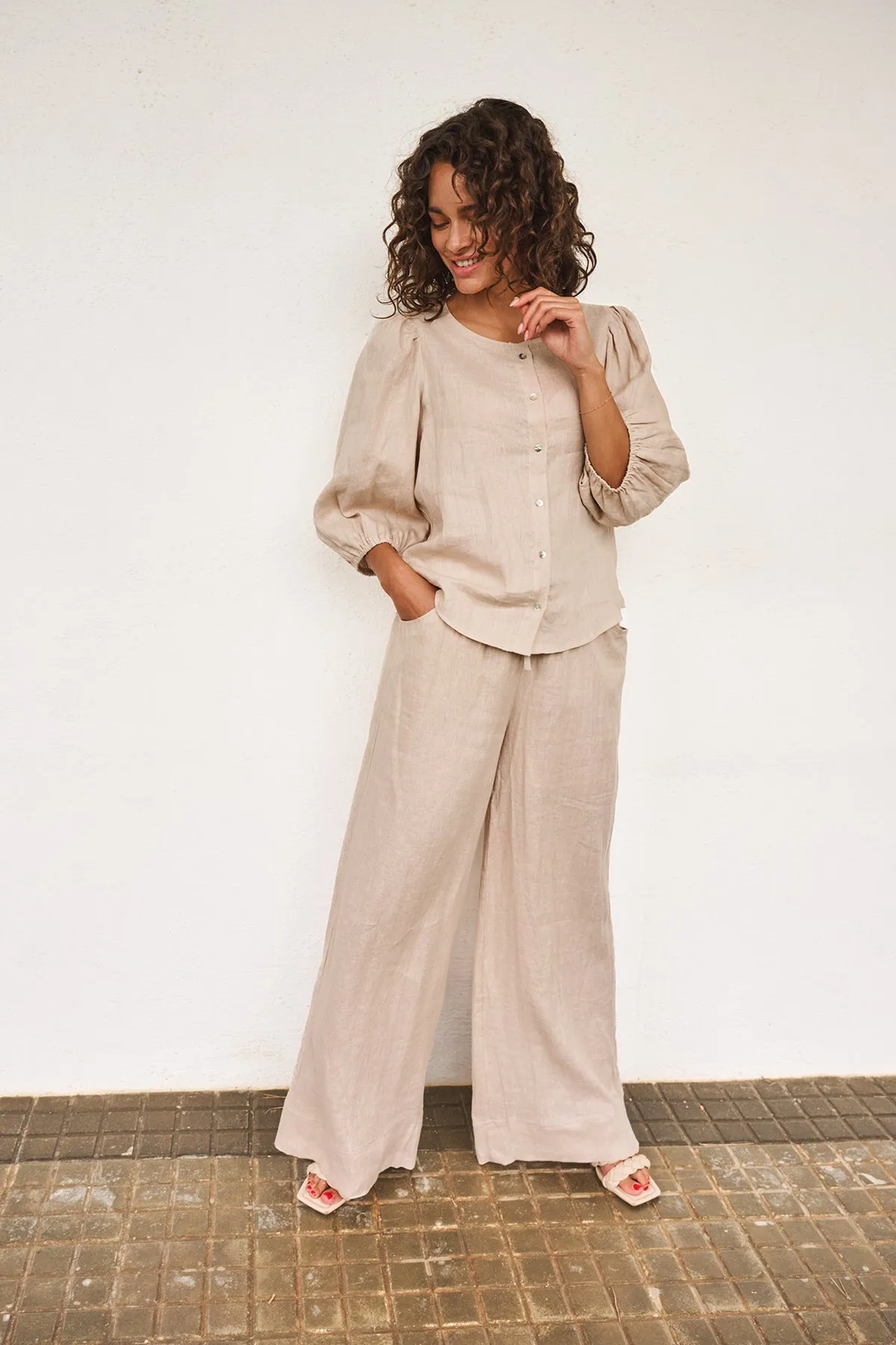 Linen Trousers sold by French Cuff