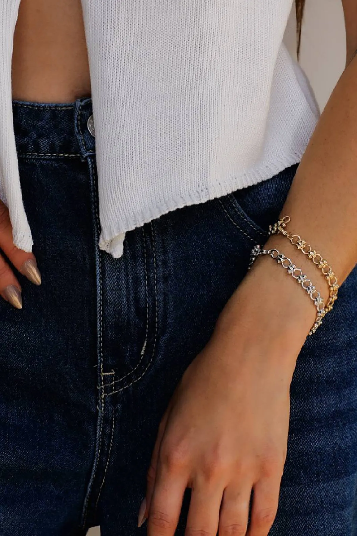 Chloe Chain Bracelet sold by French Cuff