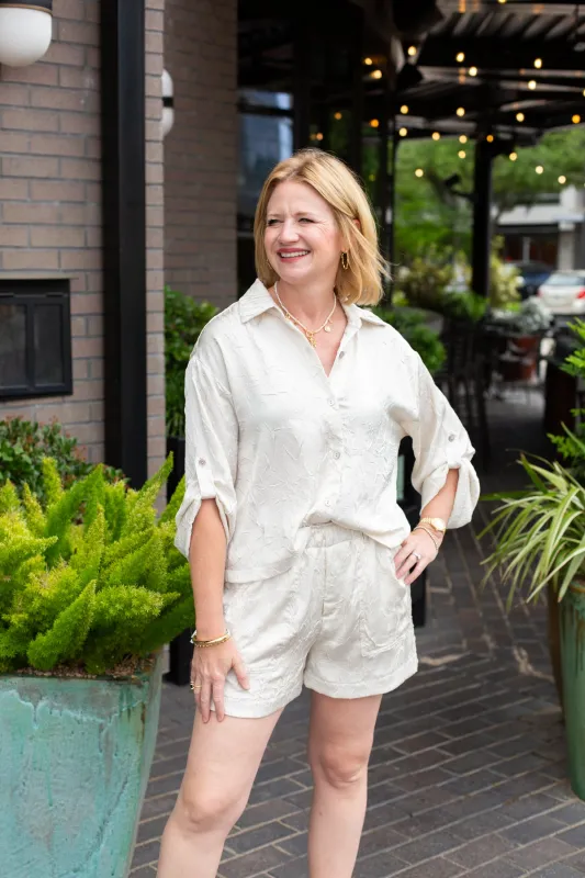 Thea Button Up Shirt sold by French Cuff