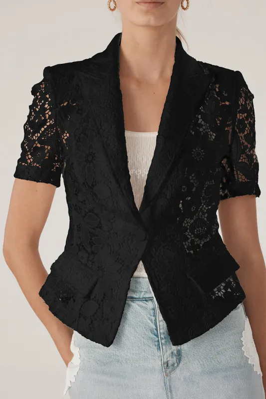 Melbourne Lace Blazer made by Generation Love