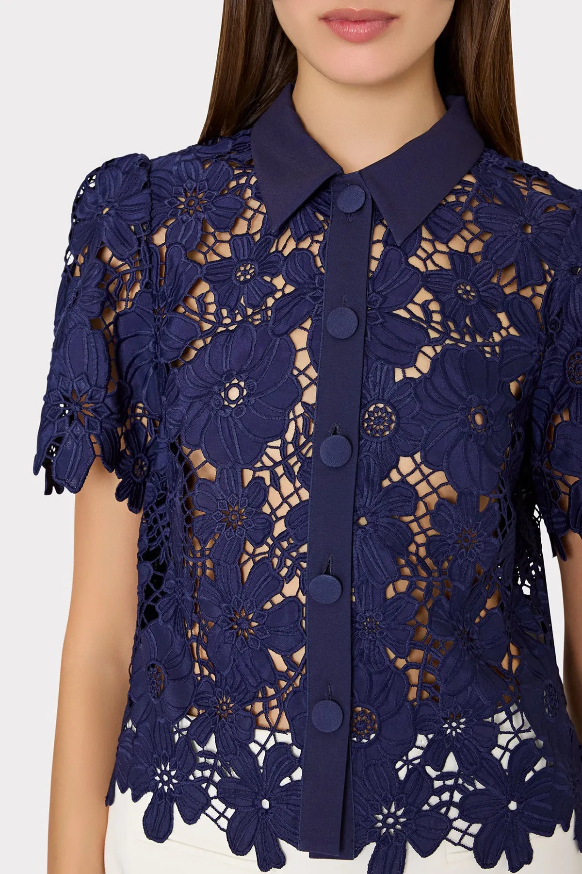 Addison Roja Lace Top sold by French Cuff