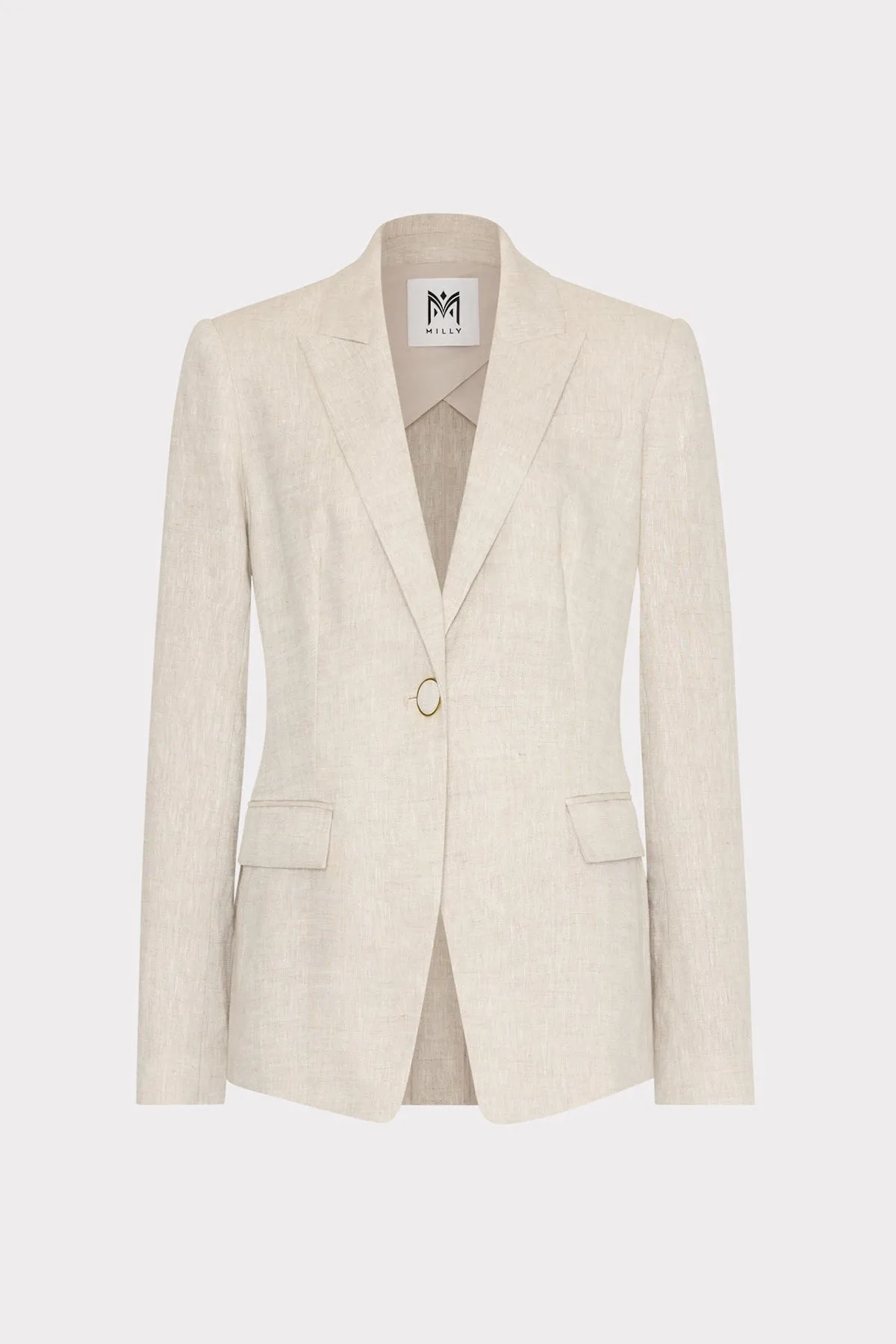 Alexa Linen Blazer sold by French Cuff product image thumbnail 4
