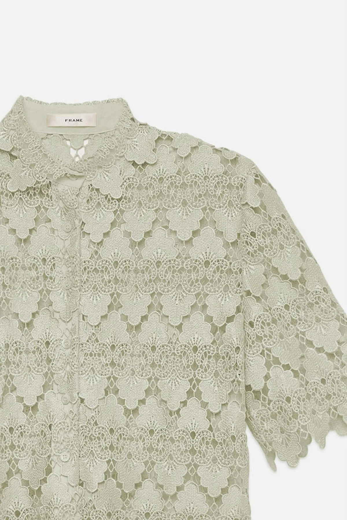 The Lace Button Up Shirt sold by French Cuff product image thumbnail 2