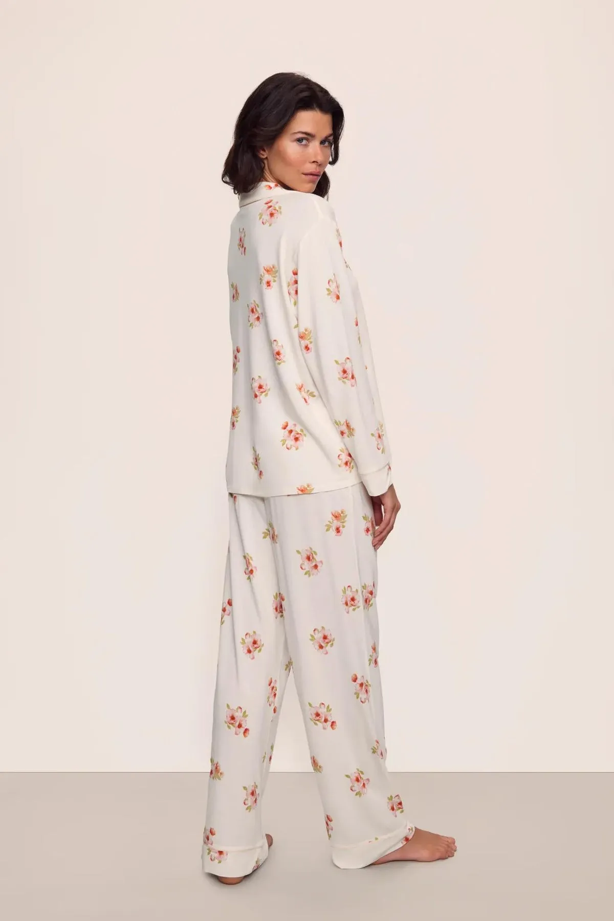 Gisele Printed Long PJ Set sold by French Cuff product image thumbnail 2