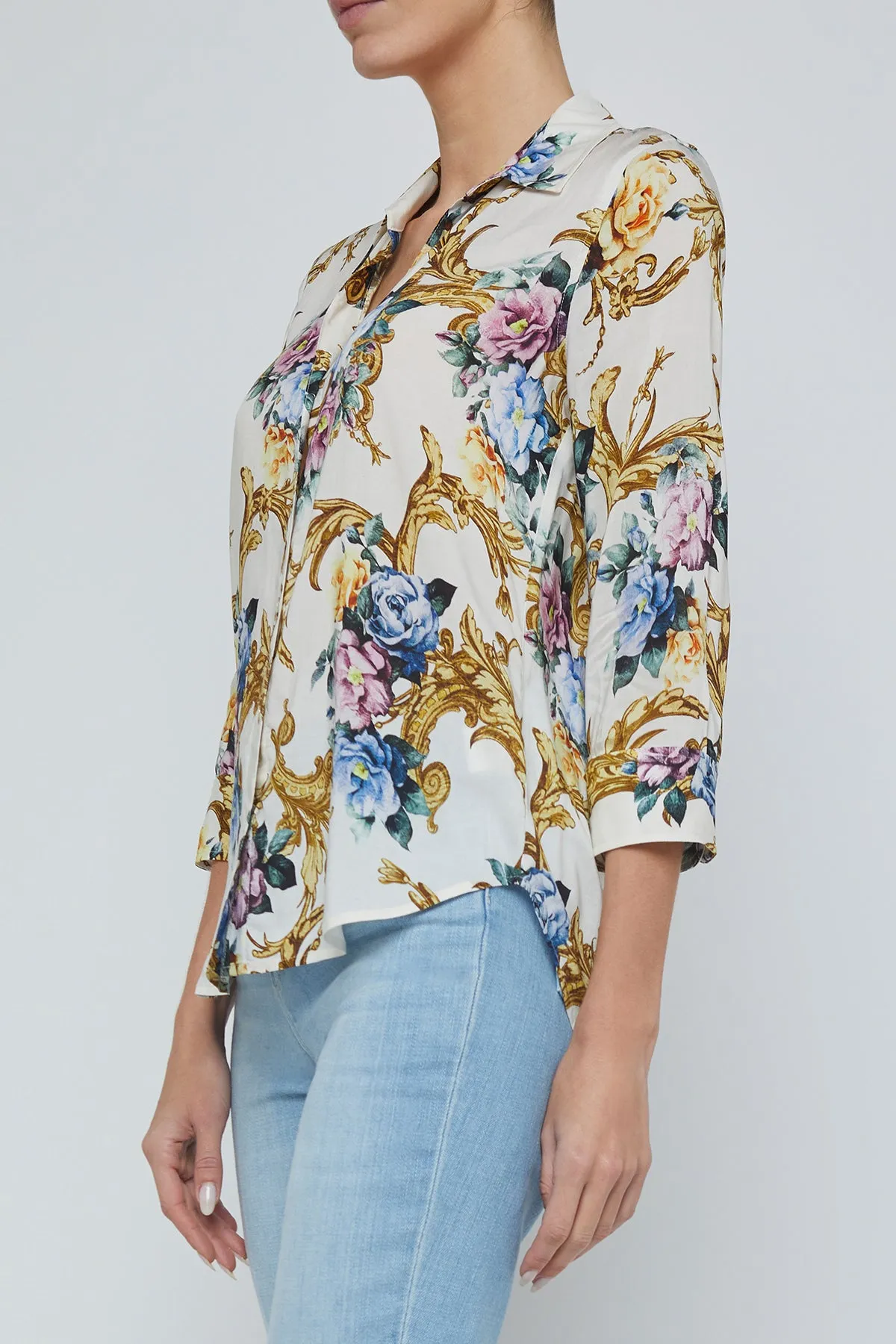 Camille 3/4 Sleeve Blouse sold by French Cuff product image thumbnail 2