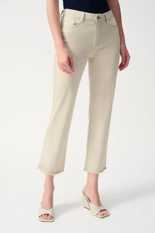 Classic Straight Leg Jean With Frayed Hem sold by French Cuff