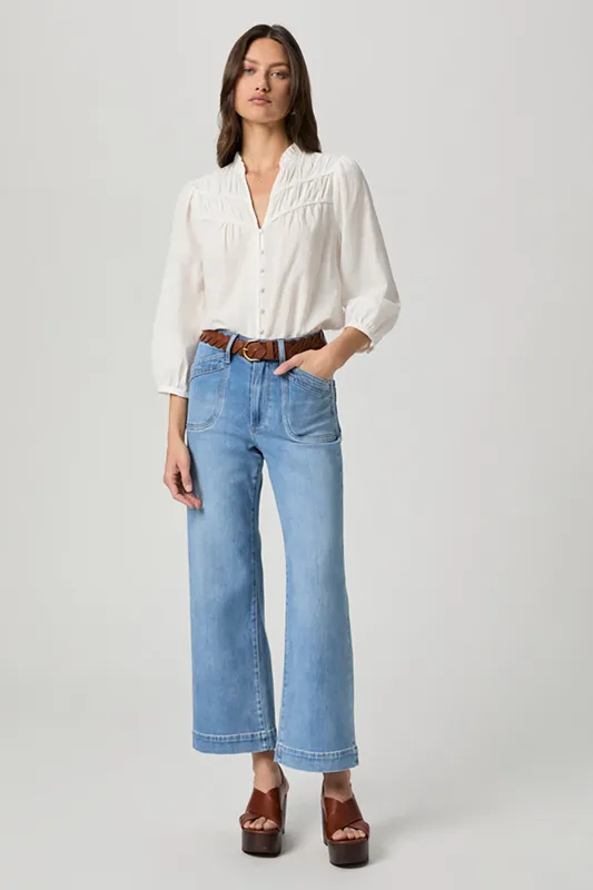 Anessa with Curved Inset Pockets sold by French Cuff