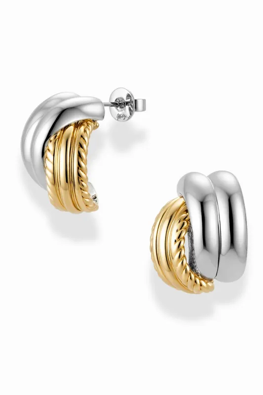 Perry Knot Studs sold by French Cuff