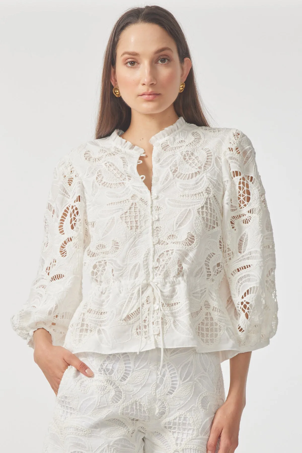 Iman Blouse sold by French Cuff