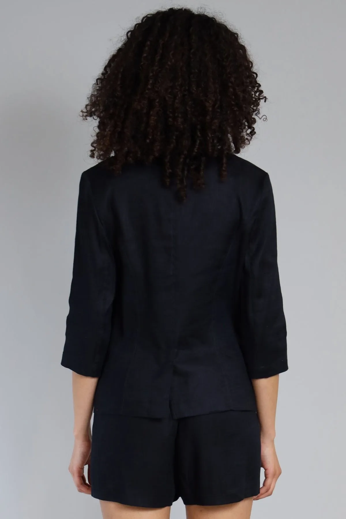 Stretch Linen Twill Blazer sold by French Cuff product image thumbnail 2