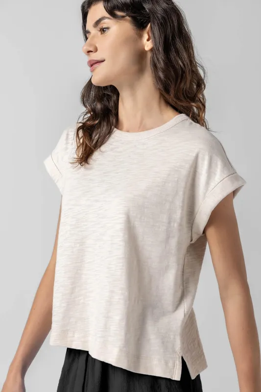 Sleeveless Boxy Crewneck made by French Cuff