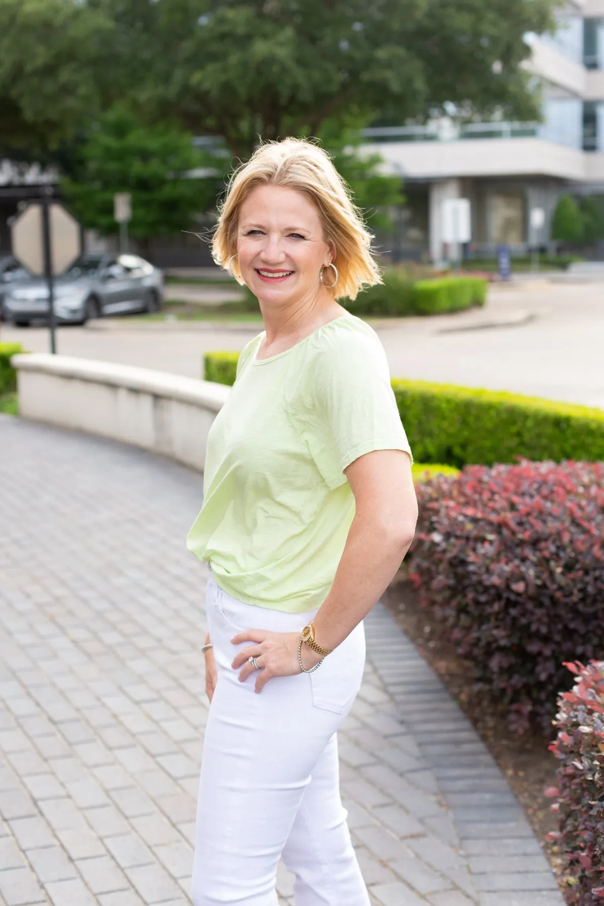 Ivy Flutter Sleeve Top sold by French Cuff product image thumbnail 2