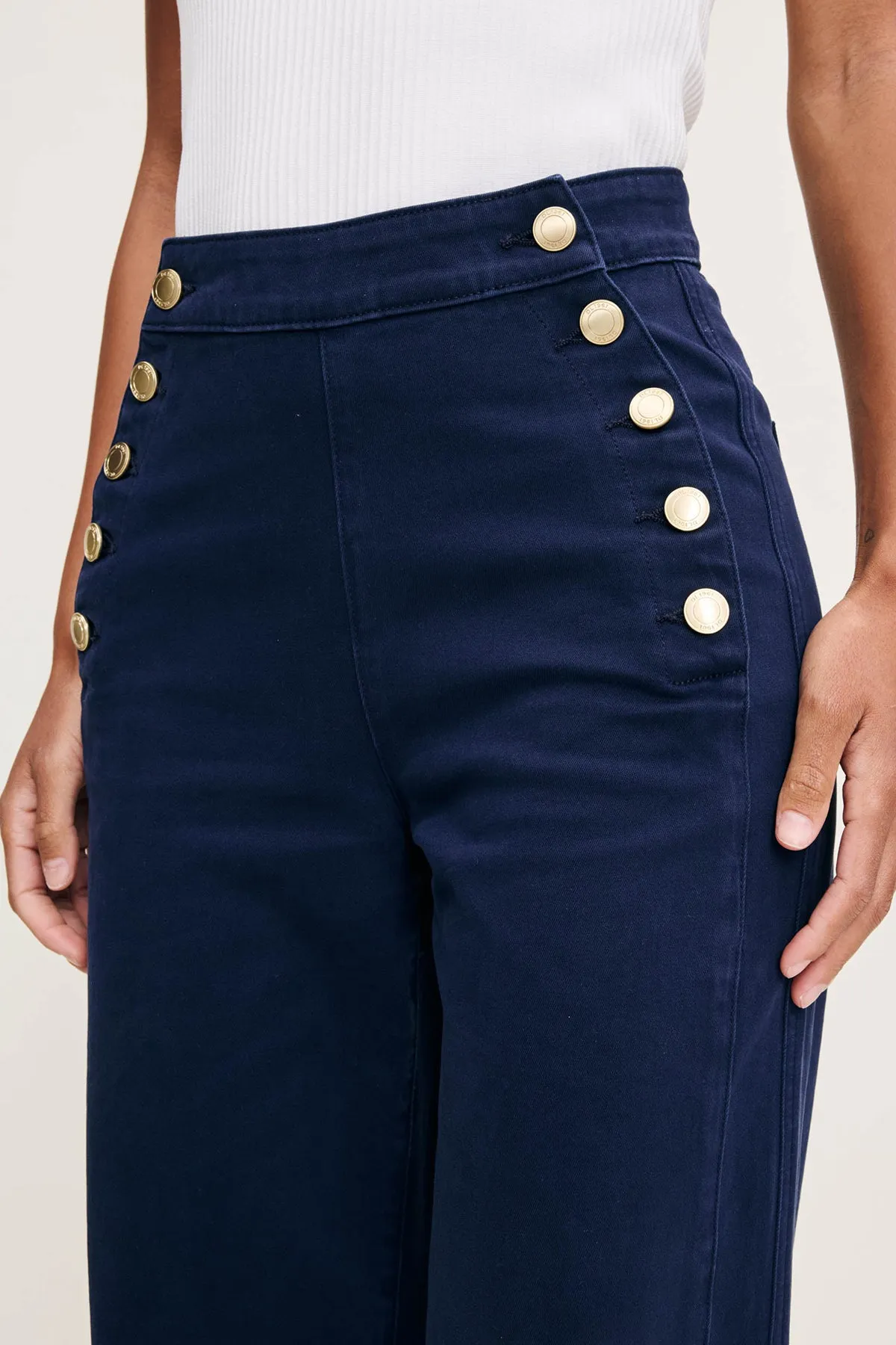 Hepburn Wide Leg, High Rise Ankle sold by French Cuff product image thumbnail 3