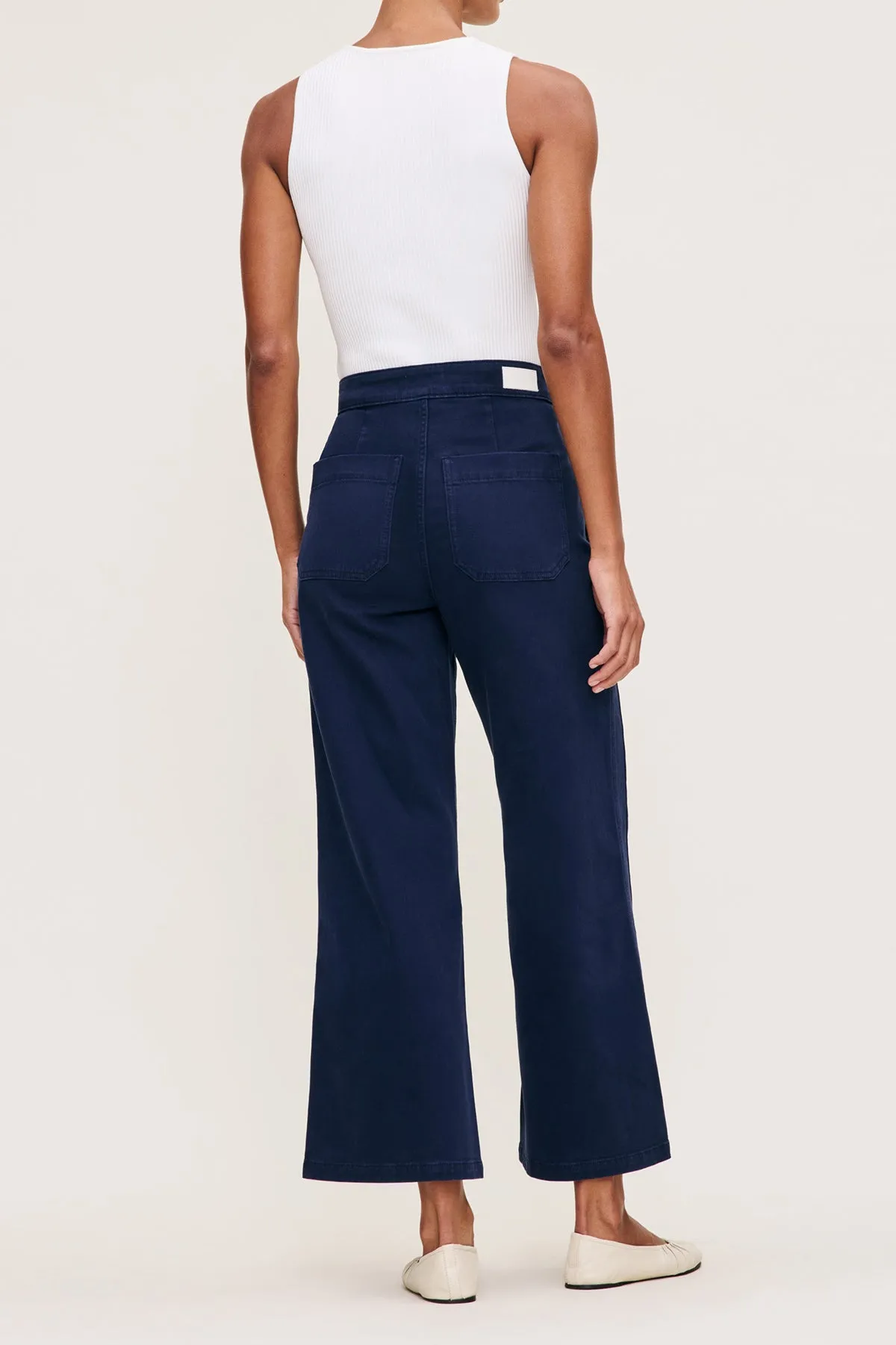 Hepburn Wide Leg, High Rise Ankle sold by French Cuff product image thumbnail 5