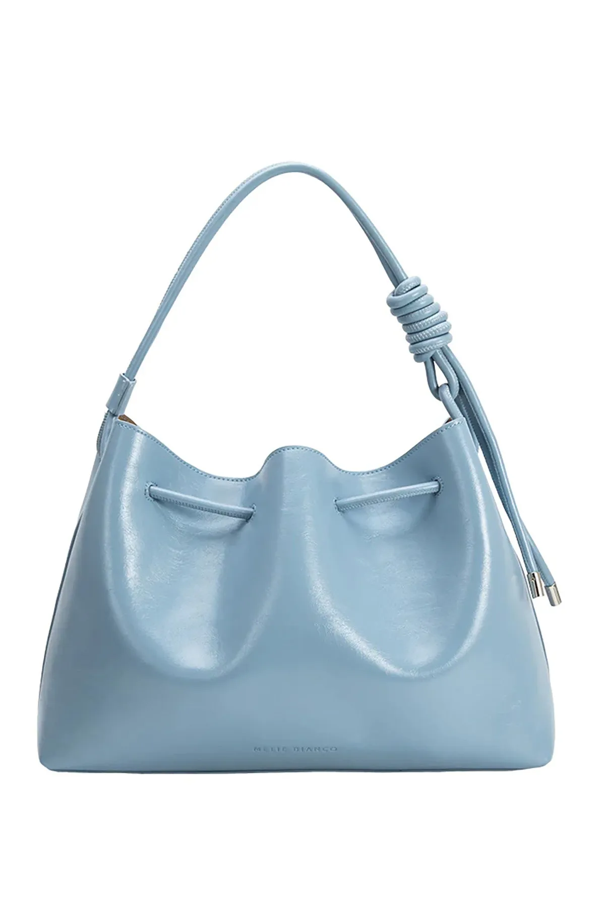 Margot Blue Recycled Vegan Crossbody Bag sold by French Cuff