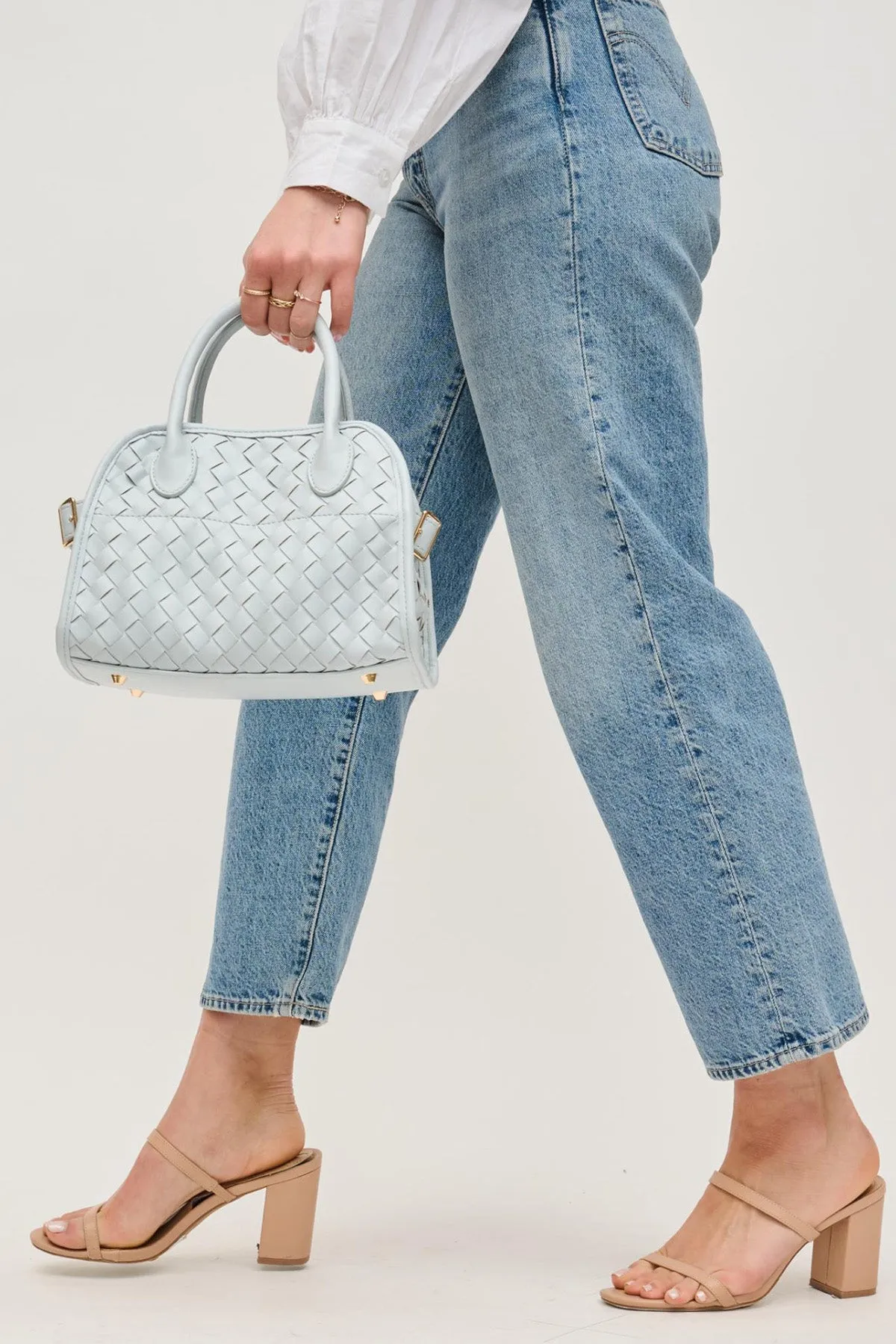 Kristie Woven Crossbody sold by French Cuff